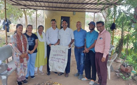 वन विभाग व सुमंगल सेवा संस्थान के संयुक्त तत्वावधान में हुआ फलों के 750 बीज का बीजारोपण