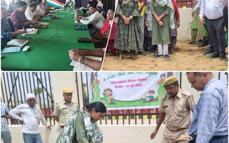 जिला कलक्टर एवं सभी जिला स्तरीय अधिकारियों ने किया वृक्षारोपण- ‘एक पेड़ मां के नाम’ अभियान का जिले में हुआ शुभारंभ