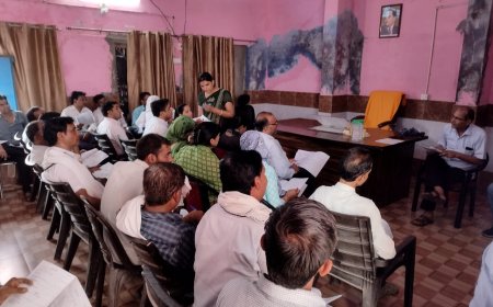 पंचायत समिति गोविंदगढ़ में मुख्यमंत्री ई-ग्राम परियोजना को लेकर ई-ग्राम प्रभारियों का प्रशिक्षण शिविर आयोजित