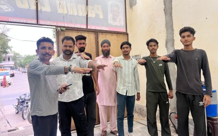 समेजा मण्डल महामंत्री भारतीय जनता पार्टी हरविंदर सिंह पन्नू 40 पीएस ने अपने युवा साथियों के साथ विश्व नशा दिवस पर शपथ ली