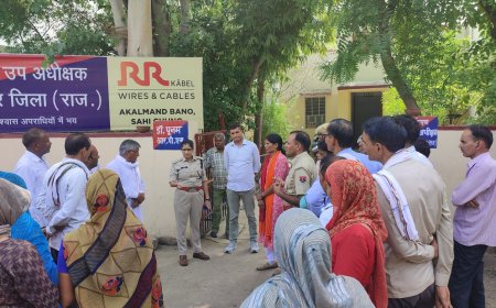 विवाहिता द्वारा आत्महत्या के मामले में कार्रवाई नहीं होने पर ग्रामीणों ने किया को डिप्टी कार्यालय का घेराव