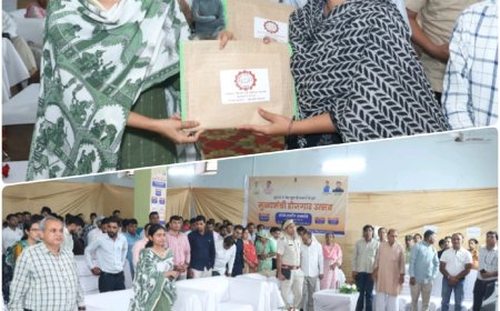 मुख्यमंत्री रोजगार उत्सव: मुख्यमंत्री भजनलाल शर्मा ने नवचयनित सरकारी कार्मिकों को नियुक्ति पत्र के रूप में दी बड़ी सौगात