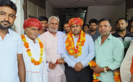 बिरामपुर के युवक का हुआ सहायक निदेशक के पद पर चयन क्षेत्र में खुशी की लहर