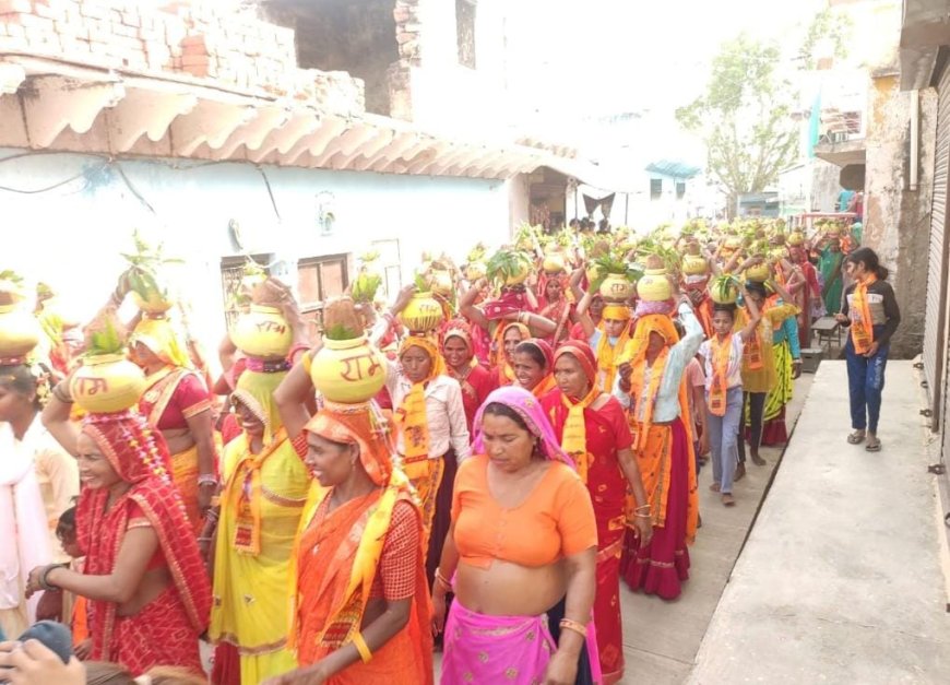 प्याऊ वाले हनुमान जी मन्दिर पर रामकथा का हुआ शुभारंभ