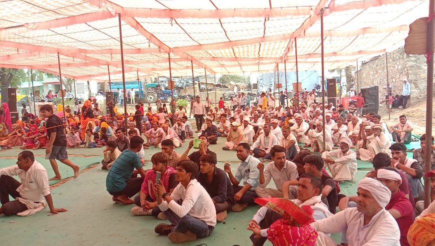 सकट में शिव मंदिर पर आयोजित हुआ ढांचा दंगल व भंडारा