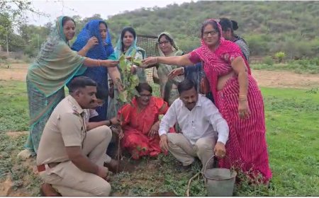 एक पेड मां के नाम कार्यक्रम का किया शुभारंभ