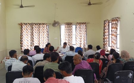 पशुपालन विभाग की समीक्षात्मक बैठक हुई आयोजित