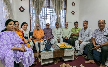 साहित्य परिषद की बैठक एवं मिलन कार्यक्रम संपन्न