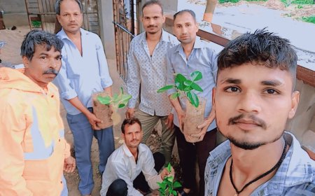 पर्यावरण संरक्षण एवं पर्यावरण को हरा भरा रखने के लिए उपखंड वैर के गांव तलछेरा (मूंडिया ललिता ) में चलाया अभियान