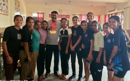 अंडर 17 व अंडर 14 में पीएमश्री इंद्रपुरा की टीम बनी विजेता:  दोनों टीमों को मिले गोल्ड मैडल