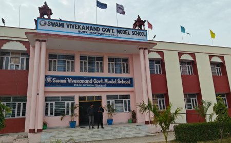 मॉडल स्कूल जहाजपुर में  प्राथमिक कक्षाओं में  प्रवेश प्रारम्भ