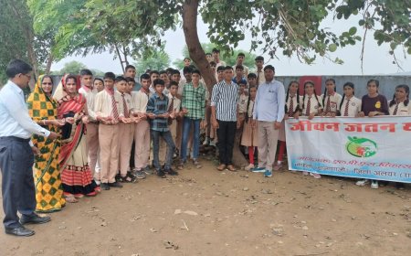 पर्यावरणीय सुरक्षा के लिए पेड़ जरूरी - राम भरोस मीणा