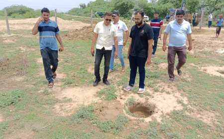 वृक्षों के स्वागत के लिये पालिका जहाजपुर है तैयार, पौधारोपण की तैयारियों का एसडीएम ने लिया जायजा