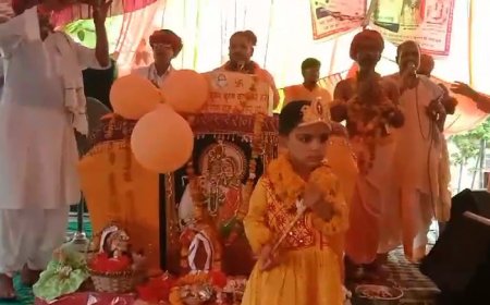 क्षेत्र में सुख समृद्धि की कामना को लेकर चल रहे हैं धार्मिक कार्यक्रम