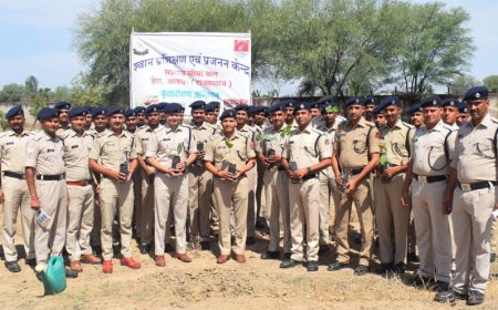 सशस्त्र सीमा बल स्वान प्रशिक्षण एवं प्रजनन केंद्र डेरा के अंतर्गत केंद्र को 3000 पौधे लगाने का लक्ष्य