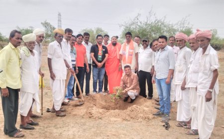 एक पेड़ मां के नाम कार्यक्रम के तहत नून में किया पौधारोपण