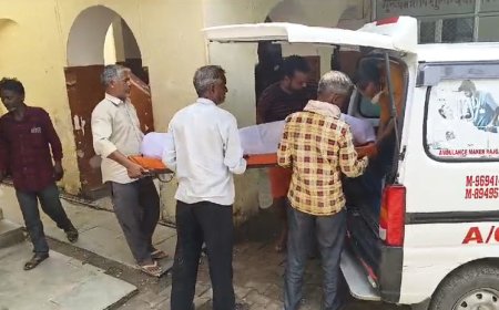 खेत से आंवारा पशुओं को भगाते युवक गिरा होद में ,हुई मौत पुलिस ने पोस्टमार्टम करा परिजनों को सौंपा