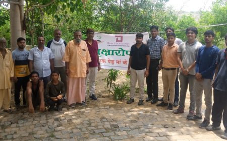 वृक्षारोपण से पर्यावरण संरक्षण की दिशा में एक सार्थक कदम