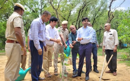 राज्य सरकार के निर्देशानुसार जिला प्रभारी सचिव श्री शिव प्रसाद नकाते ने बहरोड के विभिन्न संस्थाओं का किया निरीक्षण