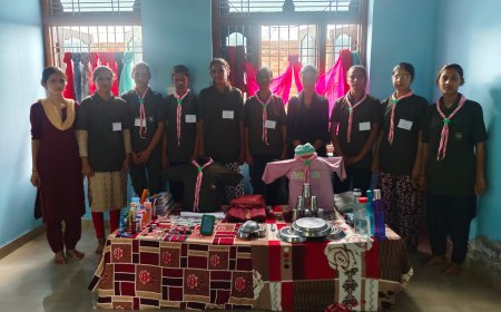 सात दिवसीय बैसिक प्रशिक्षण शिविर का समापन