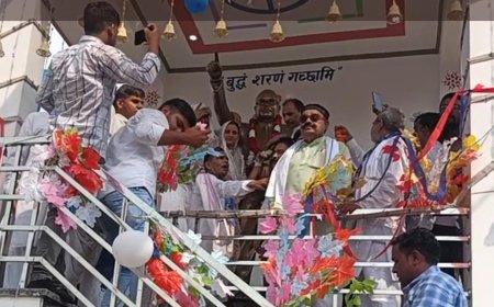 दोहली गांव में बाबासाहेब डॉ भीमराव अम्बेडकर की मूर्ति का हुआ अनावरण