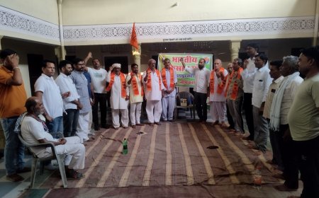 अशोक बोहरा बने भारतीय किसान संघ के तहसील अध्यक्ष:   जितेंद्र मंत्री, शिशुपाल बने उपाध्यक्ष