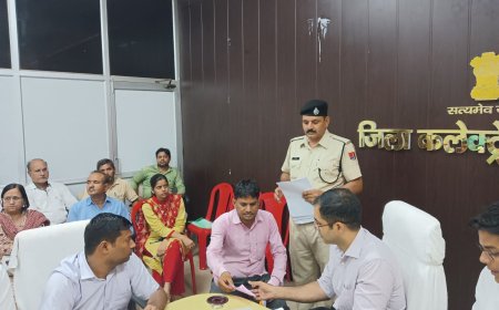 जिला स्तरीय जनसुनवाई में मौके पर हुआ समस्याओं का निराकरण:  राज्य सरकार की योजनाओं को प्रत्येक पात्र तक पहुंचाना करें सुनिश्चित : जिला कलक्टर