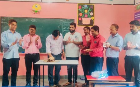 द बौहराज ग्लोबल स्कूल में वृक्षारोपण कर मनाया जन्मदिन