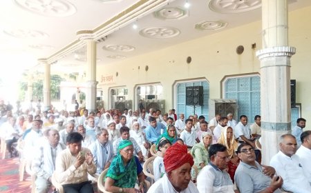 भिवाड़ी पुलिस अधीक्षक ज्येष्ठा मैत्रेई ने की जनसुनवाई