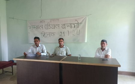 राष्ट्रीय चम्बल घड़ियाल अभयारण्य के खात्मे की साजिश नहीं होगी बर्दाश्त