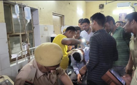 गोविंदगढ़ :- सिर पर वार कर तीन बाइक सवार  लुटेरो ने मुनीम से ढाई लाख रुपए की रकम लूटी