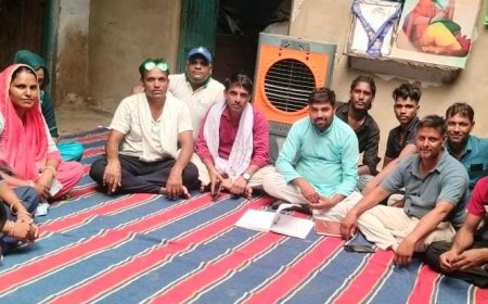 भीमसेना कोटकासिम की मासिक बैठक का हुआ आयोजन