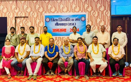 जिला जिम्नास्टिक संघ के अध्यक्ष कैलाश मुंदडा व सचिव बने मुकेश कुमावत