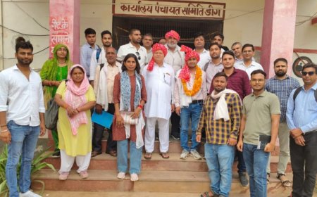 राजेश जाटव सर्वसम्मति से ग्राम विकास अधिकारी संघ के जिला प्रतिनिधि बने