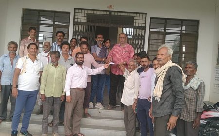 अवेध पटे रोकने के लिए ग्राम वासियों ने दिया उप तहसील कारोई में ज्ञापन