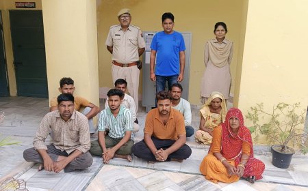 जिला पुलिस ने सामूहिक कार्यवाही करते हुए 5 वारंटियों को किया गिरफ्तार