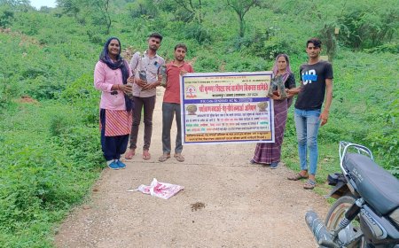 धामेंडा़ धाम में पौधे लगाकर पर्यावरण बचाने का दिया संदेश, आओ हम भी करे पौधारोपण