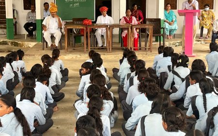 राजकीय बालिका उच्च माध्यमिक विद्यालय पचलंगी में मनाया कारगिल दिवस