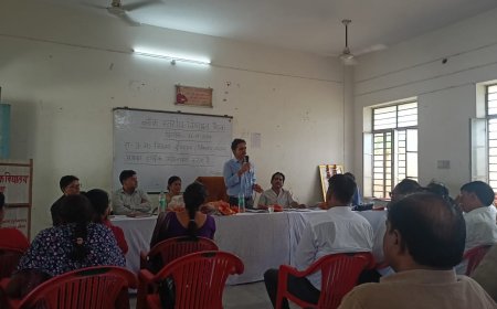 SDM ने निष्पादन समिति की ली बैठक: शिक्षा से संबंधित सभी योजनाओं को पारदर्शिता से किया जाए लागू -सीबीईओ