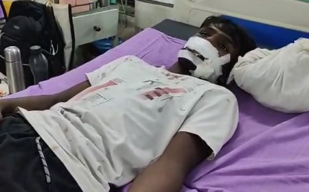 रात्रि को घर में सो रहे मां व बेटों पर जानलेवा हमला, पुलिस जांच मे जुटी