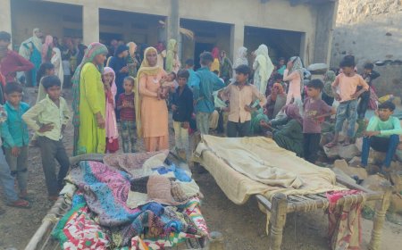 रामगढ़ मे लीज के लिए खोदी खाई में डूबने से तीन बच्चों की हुई मौत