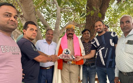 भामाशाह पलोड़ की स्मृति में न्याय की चौपाल का निर्माण