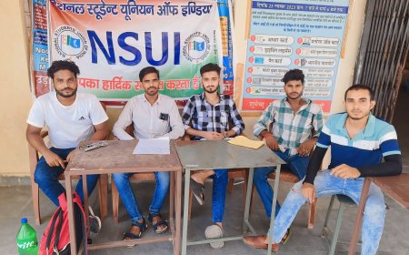 राजकीय महाविद्यालय बाड़ी में एनएसयूआई का सफल डॉक्यूमेंट वेरिफिकेशन कैंप: नए विद्यार्थियों को मिला सुविधाजनक प्रवेश अनुभव