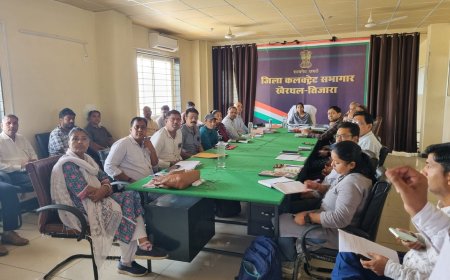 राज्य सरकार के निर्देशानुसार बजट घोषणाओं का समयबद्ध क्रियान्वयन हो सुनिश्चित - कलक्टर