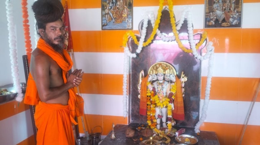 सिद्ध हनुमान पहाड़ी मंदिर में श्री पंचमुखी हनुमान मूर्ति प्राण प्रतिष्ठा समारोह सम्पन्न