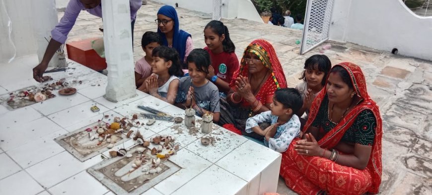 जमात के पास शेष जी की डूंगरी पर भरा मेला श्रद्धालुओं ने की प्रसादी ग्रहण,  मांगी मन्नत