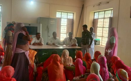 वृक्षारोपण कार्यक्रम को लेकर दुजाना ग्राम पंचायत में बैठक हुई  आयोजित