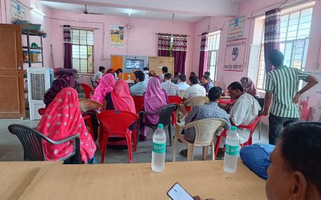 मुख्य सचिव के निर्देशन मे रैणी के डेरा पंचायत मुख्यालय पर हुई जनसुनवाई