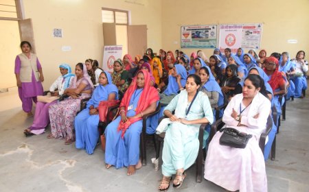 विश्व स्तनपान सप्ताह पर कार्यशाला हुई आयोजित