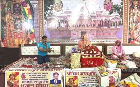 श्रीराम जन्मभूमि अयोध्या में " स्वर्गीय श्री रामजस जी सोडाणी स्मृति - प्रबुद्ध संत शिरोमणि सम्मान " अन्तर्राष्ट्रीय ख्याति प्राप्त राम स्नेही संत श्री हरिराम जी शास्त्री को भेंट